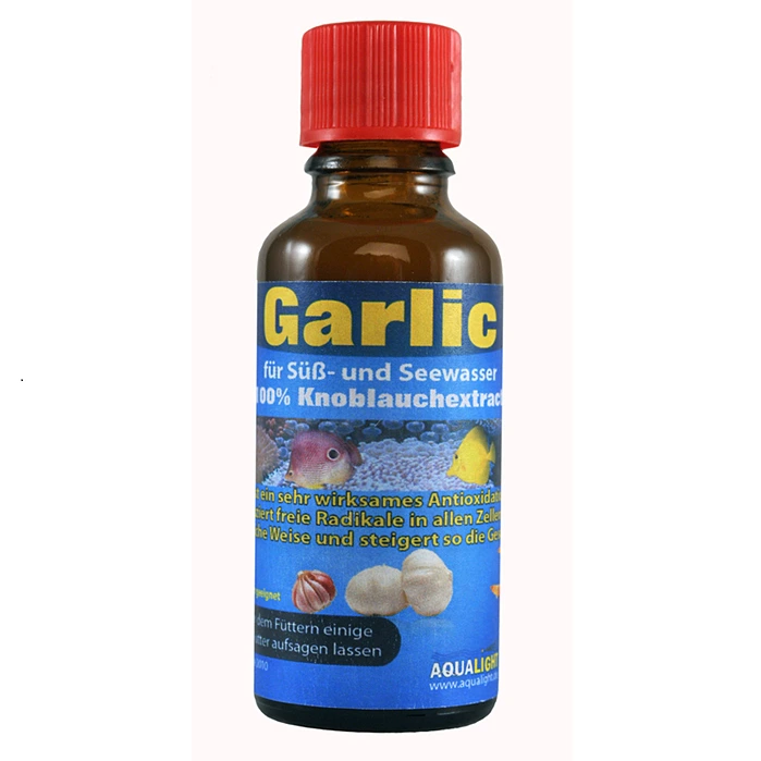 Aqualight Garlic 30 ml - Hvidløgsekstrakt til ferskvands- og saltvandsfisk